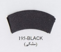 Фоамиран иранский ЭВА арт. 195 (22), лист 60х70 см, цвет черный - интернет магазин Стелла Арт