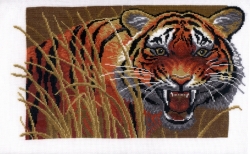Набор для вышивания Нobby&Рro А-654 Набор для вышивания Тигр на охоте