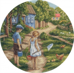 Набор для вышивания Panna Д-1570 Набор для вышивания Дорогой детства