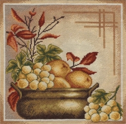 Набор для вышивания Panna Н-1587 Набор для вышивания Грозди спелого винограда