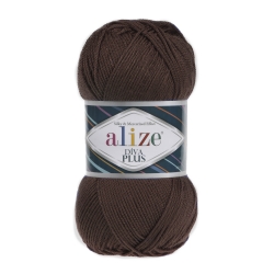 Alize Diva plus 26 коричневый - интернет магазин Стелла Арт
