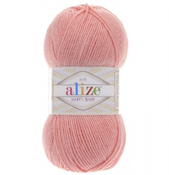 Alize Happy baby 371 светло-розовый - интернет магазин Стелла Арт