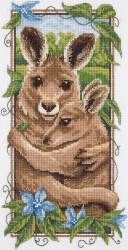 Набор для вышивания Panna Ж-1971 Набор для вышивания Рыжие кенгуру