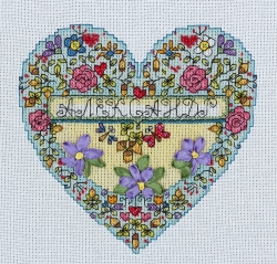 Набор для вышивания Panna Л-1642 Набор для вышивания Сердечко с любовью