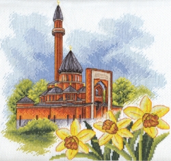 Набор для вышивания Panna МЧ-1407 Набор для вышивания Мемориальная мечеть в Москве