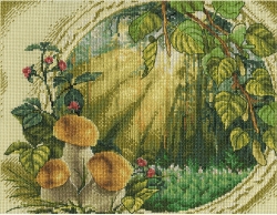 Набор для вышивания Panna ПС-1774 Набор для вышивания Грибное царство