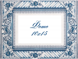 Набор для вышивания Panna РМ-1784 Набор для вышивания Рамка для фотографии. Синяя роза