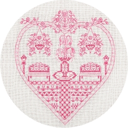 Набор для вышивания Panna СО-1768 Набор для вышивания Розовый сад