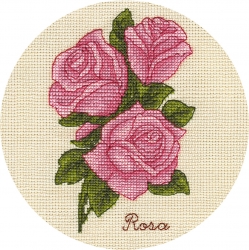 Набор для вышивания Panna Ц-1808 Набор для вышивания Букетик роз