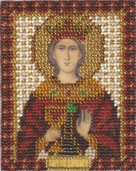 Набор для вышивания Panna ЦМ-1210 Набор для вышивания Икона св. Великомученицы Варвары