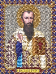Набор для вышивания Panna ЦМ-1400 Набор для вышивания Икона Святого Василия Великого