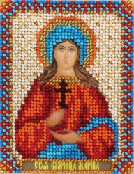 Набор для вышивания Panna ЦМ-1504 Набор для вышивания Икона Св. великомученицы Марины