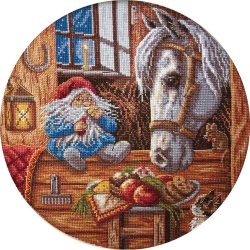 Набор для вышивания Panna СО-1128 Набор для вышивания Домовой - покровитель домашних животных