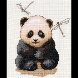 Nitex 0123 Набор для вышивания Бэби панда