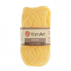YarnArt Etamin 461 светло-желтый - интернет магазин Стелла Арт