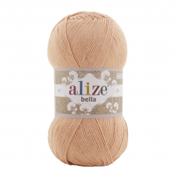 Alize Bella 100 цвет 635 персиковый - интернет магазин Стелла Арт