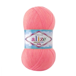 Alize Cotton gold fine baby 33 тёмно-розовый - интернет магазин Стелла Арт