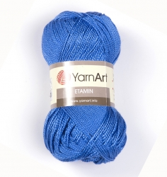YarnArt Etamin 462 ярко-синий - интернет магазин Стелла Арт