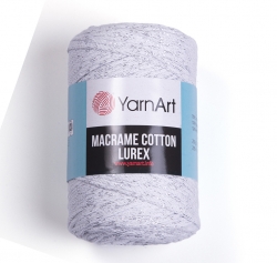 YarnArt Macrame cotton lurex 720    -    