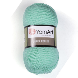 YarnArt Super perlee 841 лазурный - интернет магазин Стелла Арт