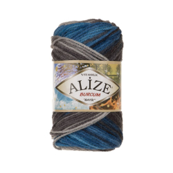 Alize Burcum batik 4200 синий серый