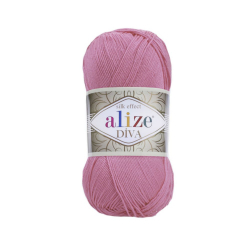 Alize Diva 178 ярко-розовый
