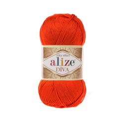 Alize Diva 37 оранжевый