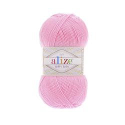 Alize Happy baby 191 розовый - интернет магазин Стелла Арт