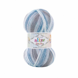 Alize Baby best batik 7540 серо-голубой