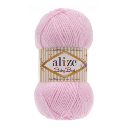 Alize Baby best 185 светло-розовый - интернет магазин Стелла Арт