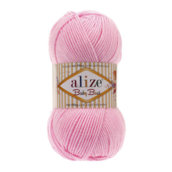 Alize Baby best 191 розовый - интернет магазин Стелла Арт