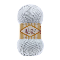 Alize Baby best 224 светло-серый - интернет магазин Стелла Арт