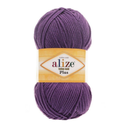 Alize Cotton gold plus 44 фиолетовый - интернет магазин Стелла Арт
