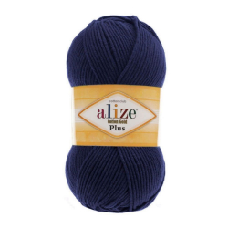 Alize Cotton gold plus 58 тёмно-синий - интернет магазин Стелла Арт