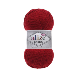 Alize Extra 106 тёмно-красный