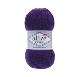 Alize Extra 74 тёмно-фиолетовый
