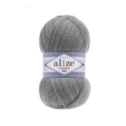 Alize Lanagold 800 цвет 21 серый - интернет магазин Стелла Арт