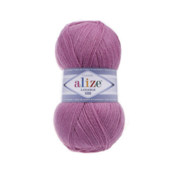 Alize Lanagold 800 цвет 28 темно-розовый - интернет магазин Стелла Арт