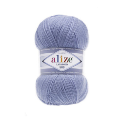 Alize Lanagold 800 цвет 40 голубой - интернет магазин Стелла Арт