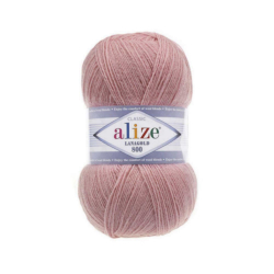 Alize Lanagold 800 цвет 173 вялая роза - интернет магазин Стелла Арт