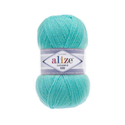 Alize Lanagold 800 цвет 462 морская зелень - интернет магазин Стелла Арт