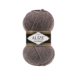 Alize Lanagold classic 240 коричневый меланж - интернет магазин Стелла Арт