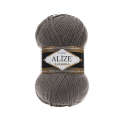 Alize Lanagold classic 348 тёмно-серый - интернет магазин Стелла Арт