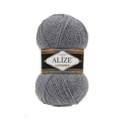 Alize Lanagold classic 651 серый меланж - интернет магазин Стелла Арт