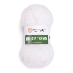 YarnArt Mohair Trendy 101  -    