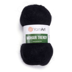 YarnArt Mohair Trendy 102  -    