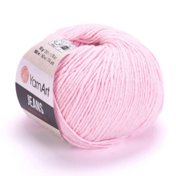 YarnArt Jeans 74 нежно-розовый - интернет магазин Стелла Арт