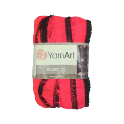 YarnArt Bolero ice 800 ярко-коралловый 1 упаковка - интернет магазин Стелла Арт