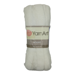 YarnArt Bolero 561 белый 1 упаковка - интернет магазин Стелла Арт