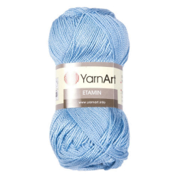 YarnArt Etamin 424 голубой - интернет магазин Стелла Арт